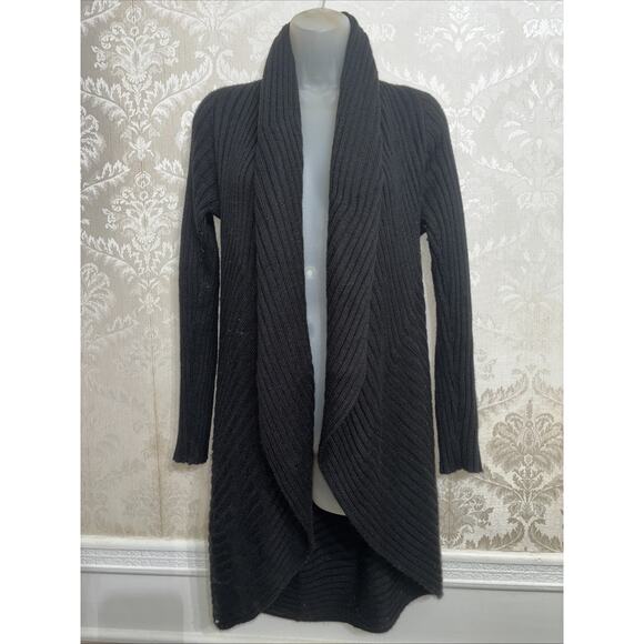 Simply Natural Baby Alpaca And Silk Blend Long Sleeve Cardigan Sweater Size L - Picture 1 of 8